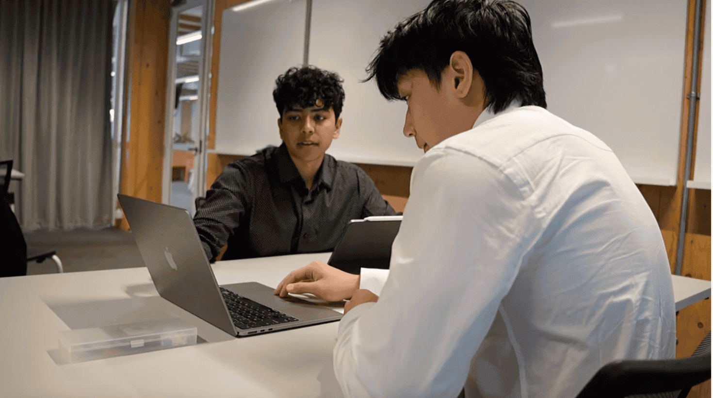 Expert tutor providing guidance to a student